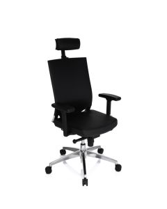 PORTO MAX HIGH | Cuero - Silla de oficina profesional 