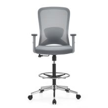 Top Work 44 W - silla de mostrador Gris