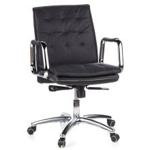 VILLA 10 - Sillón de oficina profesional Negro