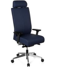 PRO-TEC XXL Tejido - Silla de oficina profesional azul