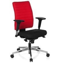 PRO-TEC 350 - Silla de oficina profesional Negro / rojo