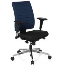 PRO-TEC 350 - Silla de oficina profesional Negro / azul