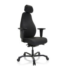 RESISTIO XXL - Sillón de oficina profesional Negro