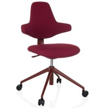 PALIANO - Silla de oficina profesional Rojo