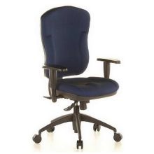 WELLPOINT 30 K2 - Silla de oficina profesional Azul Tejido