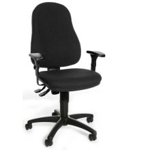 CALIFORNIA 60 - Silla Home Office Negro Tejido