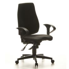 SYDNEY PRO - Silla de oficina profesional Antracita Tejido