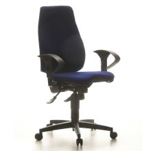 SYDNEY PRO - Silla de oficina profesional Azul Tejido