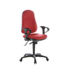 ERGO SYDNEY - Silla de oficina profesional Rojo Tejido