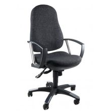 TRENDY SY - Silla Home Office Antracita Tejido