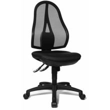 Open Point SY - Silla Home Office Negro Tejido