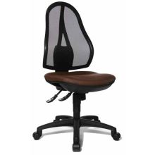 Open Point SY - Silla Home Office Marrón Oscuro Tejido