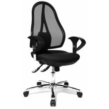 Open Point SY AL.U2 - Silla de oficina profesional Negro Tejido