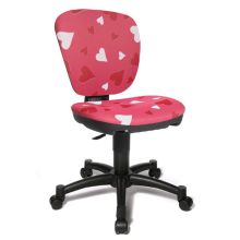 MAXX KID - Silla giratoria para niños Rosa Tejido