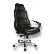 OFFICE RS1 - Sillón alta gama Negro Cuero