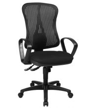 HJH SOLUTION PRO AL.B2 - Silla de oficina profesional Negro