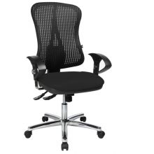 HJH SOLUTION DELUXE AL.U2 - Silla de oficina profesional Negro