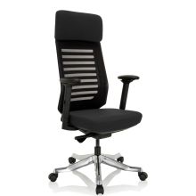 ASGON - Silla de oficina profesional Negro
