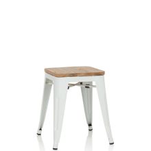 VANTAGGIO W - Taburete de comedor Blanco