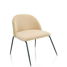 VELVO - Silla tapizada Beige