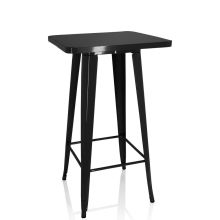 VANTAGGIO HIGH T - Mesa de bar Negro