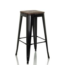 VANTAGGIO HIGH WS - Taburete de bar Negro