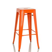 VANTAGGIO HIGH - Taburete de bar naranja
