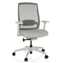COLORE - Silla de oficina profesional Gris Escarchado