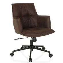 SOLAO LIFE - Silla Home Office Marrón Oscuro