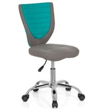 KIDDY COMFORT - Silla giratoria para niños Gris / turquesa