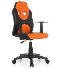 KID GAME AL - Silla giratoria para niños Negro / naranja