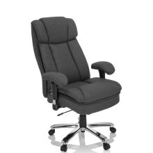 BUILDER XXL I | Tela - Silla giratoria XXL Gris marengo