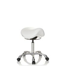 ORTHO SIT - Taburete de silla de montar Blanco