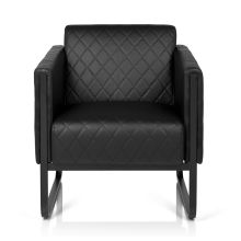 ARUBA BLACK | 1 plaza - Sillón tapizada Negro