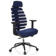 ERGO LINE II PRO | Tela - Silla de oficina profesional azul