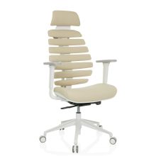 ERGO LINE W | Tela - Silla de oficina profesional Salted Caramel