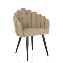 SCALLORE - Silla de comedor Beige