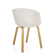 OSLO W - Silla nórdica Blanco