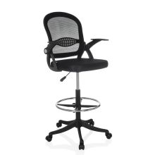 Naluro Work - Silla de mostrador Negro