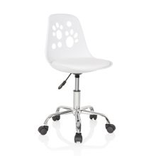 FANCY I - Silla giratoria para niños Blanco
