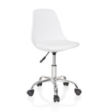 FANCY II - Silla giratoria para niños Blanco