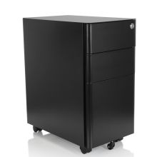 COLOR I | Metal - Archivador rodante Negro