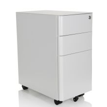 COLOR I | Metal - Archivador rodante Blanco