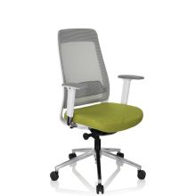 CHIARO T2 WHITE - Silla de oficina profesional Verde / gris