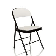 TUDELA Piel sintética - Silla plegable Blanco