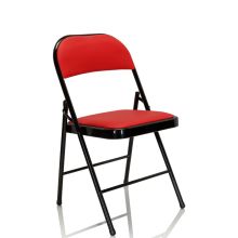 TUDELA Piel sintética - Silla plegable Rojo