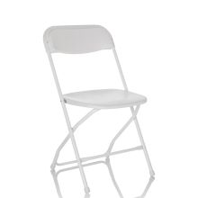 TUDELA XXL W | Capacidad hasta 190 kg - Silla de exterior Blanco