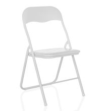 TUDELA BASIC | PVC - Silla plegable Blanco