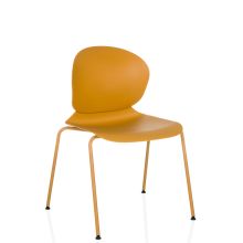 T36 VI - Silla de cuatro patas Amarillo