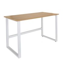 WORKSPACE LIGHT I | 120x60 - Escritorio Roble Claro/Blanco